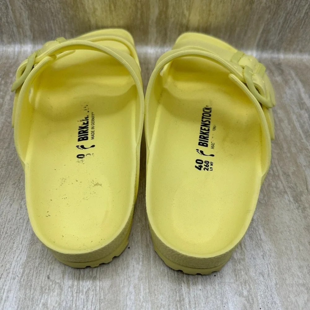 BIRKENSTOCK Arizona Essentials EVA Sandals 9‎ Slipper Popcorn Yellow